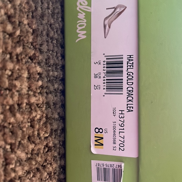 Hazel Gild Crack Sam Edelman stiletto heel - Picture 2 of 8